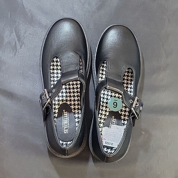 NEW SEYCHELLES ANTHROPOLOGIE BRAND KAMI MARY JANE CHUNKY HEEL  PLATFORM … - Picture 7 of 16